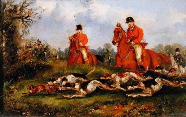 The Kill (olej na plátně) od Henry Thomas Alken