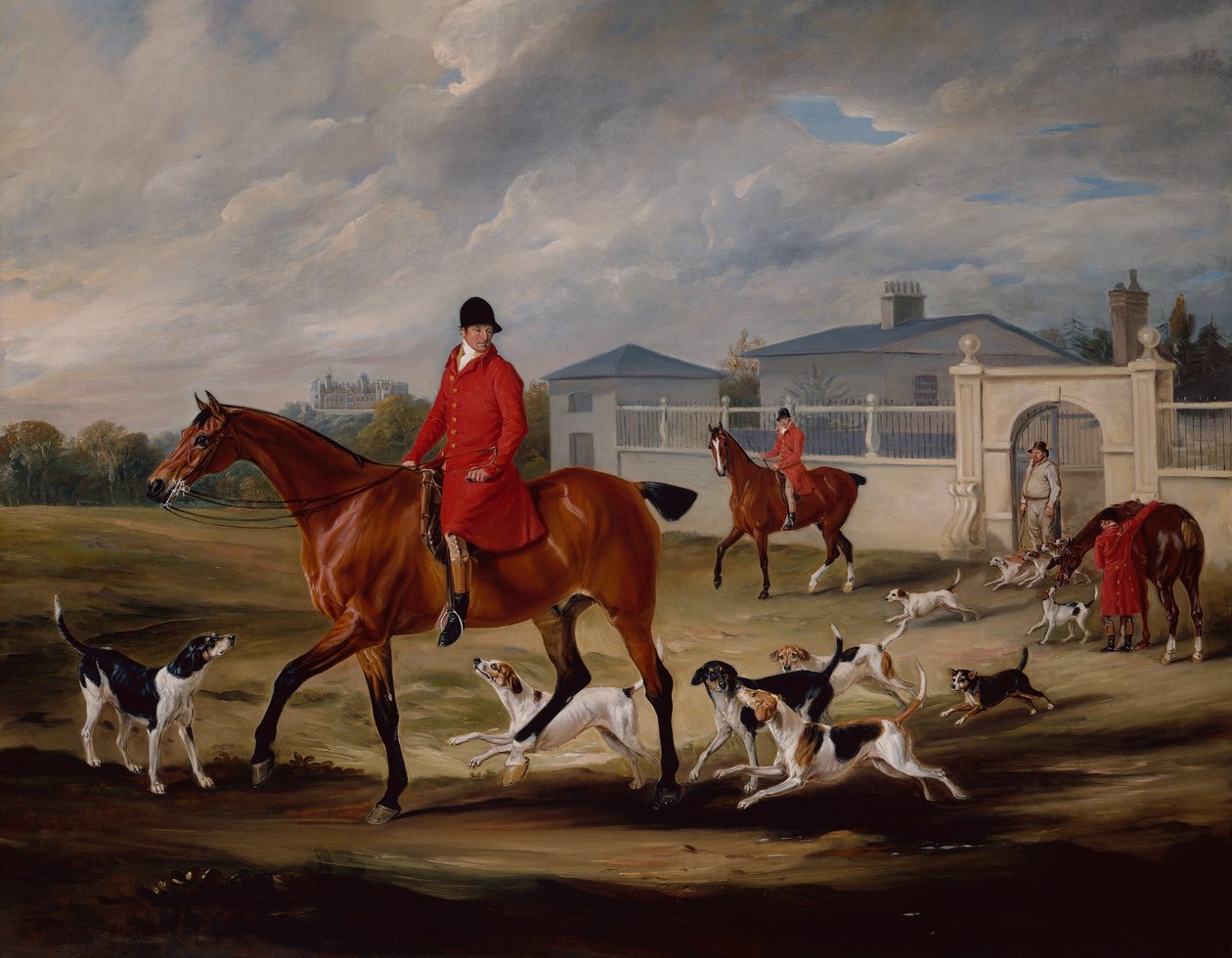 The Oakley Hunt (olej na plátně) od Henry Thomas Alken