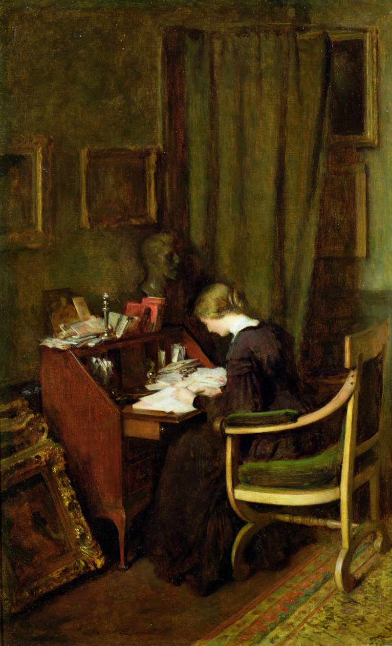 U jejího stolu od Henry Thomas Schafer