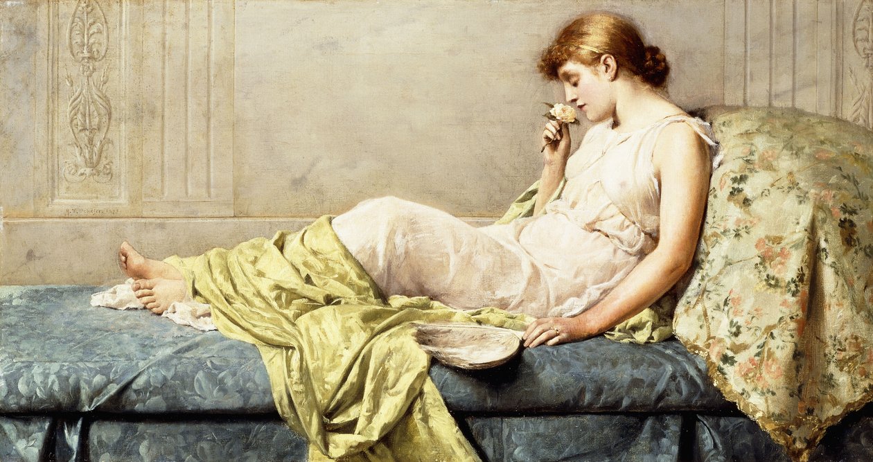 Boudoir Rose, 1879 od Henry Thomas Schafer