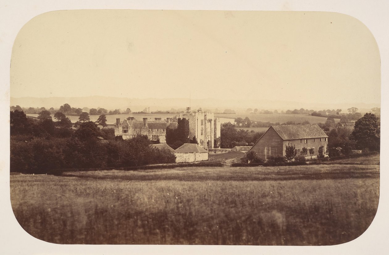Hever Castle, Kent, 1857. od Henry Thomas Wood