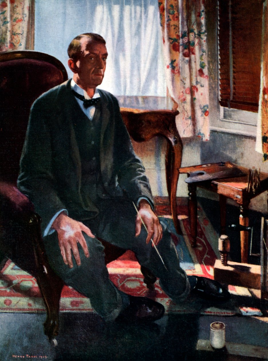 Autoportrét, 1909, 1926 od Henry Tonks
