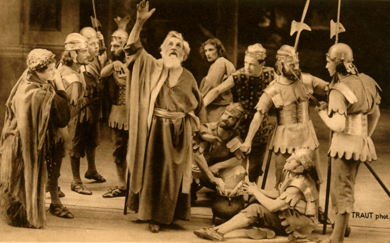 Petr zapírá Ježíše, 1922. od Henry Traut