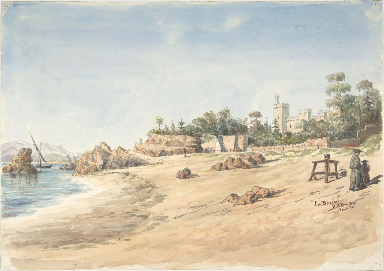 Ústa, 1882. od Henry Victor Burgy