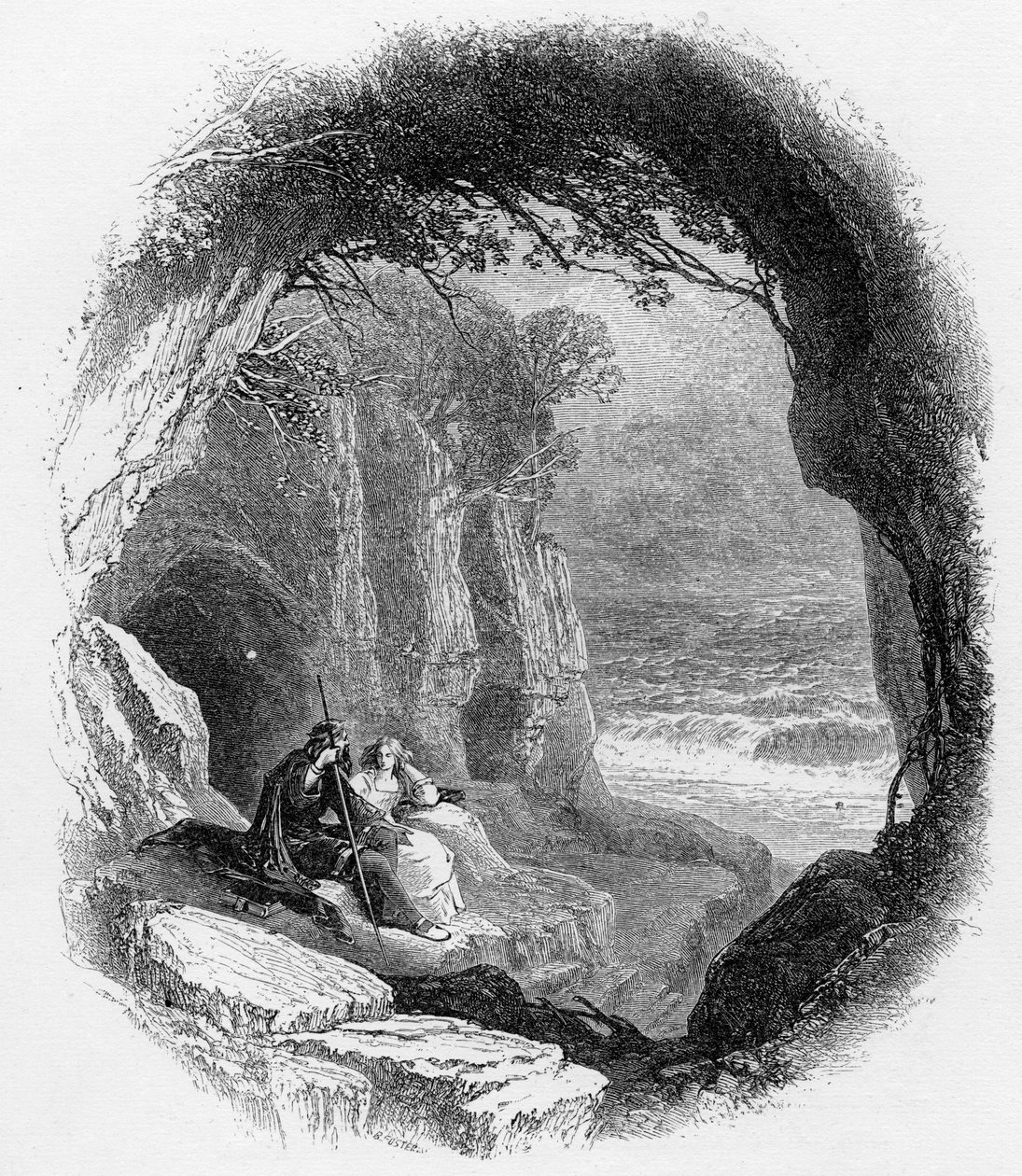 Bouře - Shakespeare od Henry Vizetelly