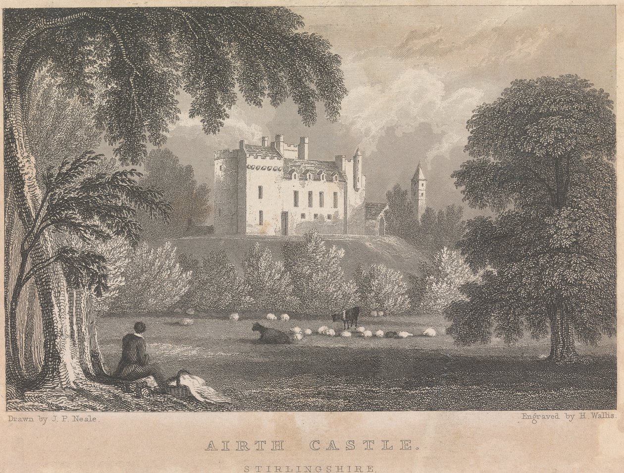 Airth Castle, Stirlingshire; strana 4 (svazek jedna) od Henry Wallis