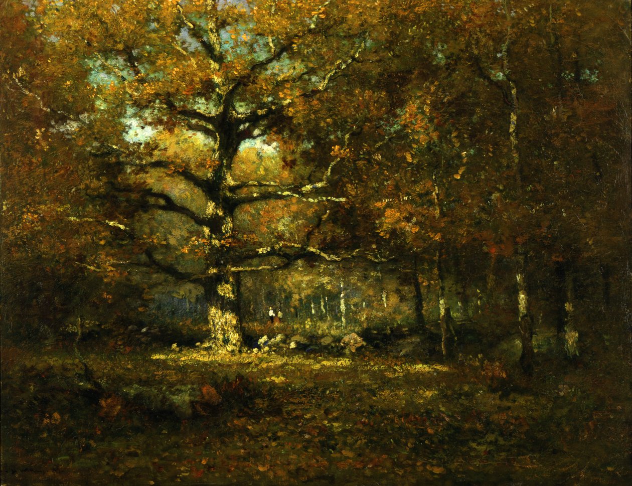 Connecticut Woods, 1899. od Henry Ward Ranger