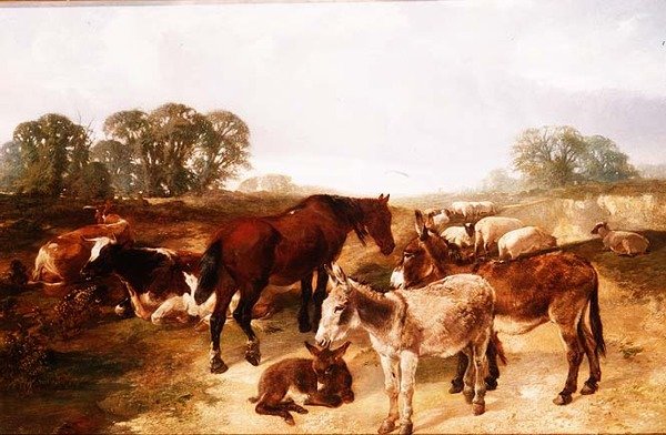 Shromáždění na Hampstead Heath od Henry Weekes
