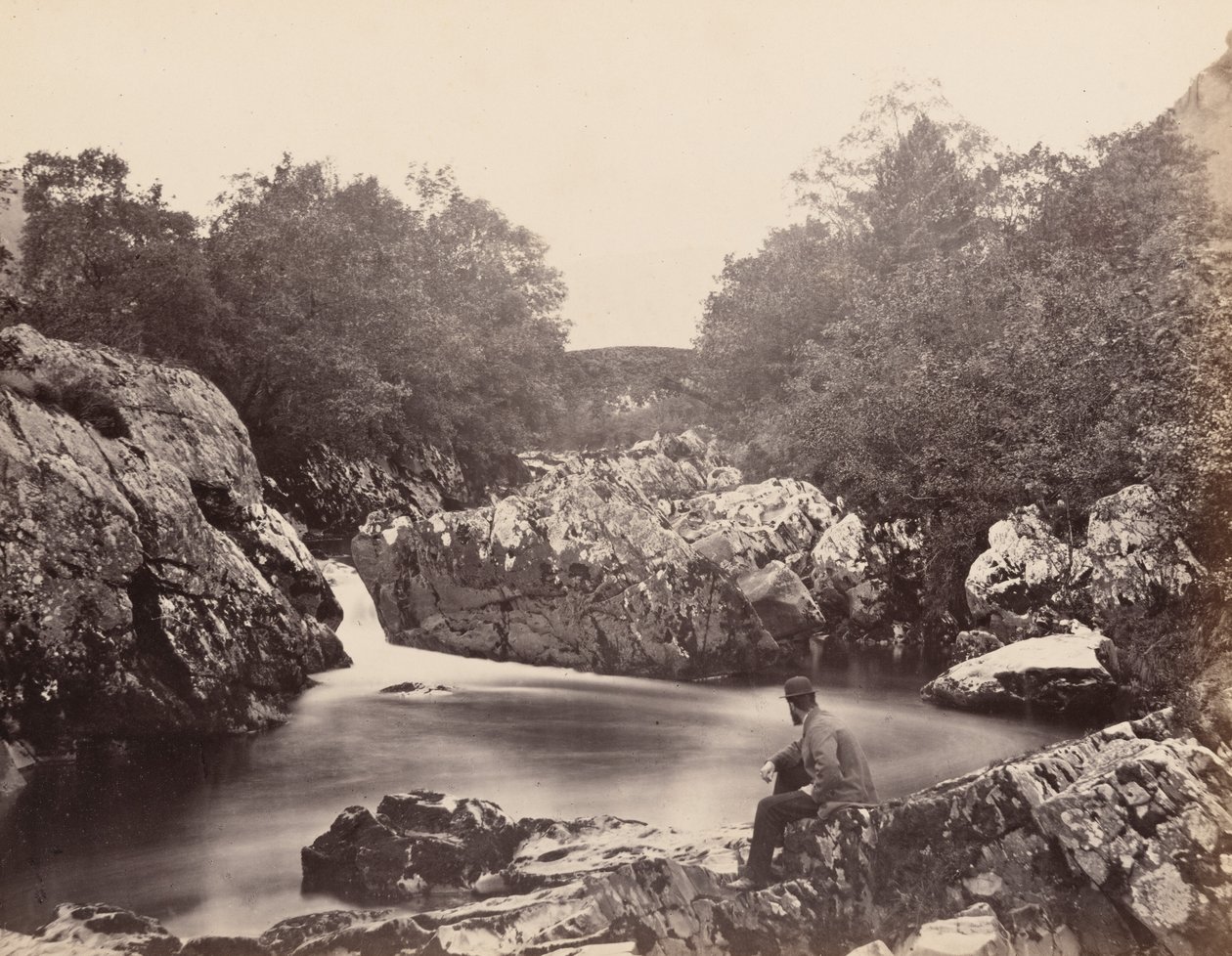 Most poblíž Betws-y-Coed od Henry White