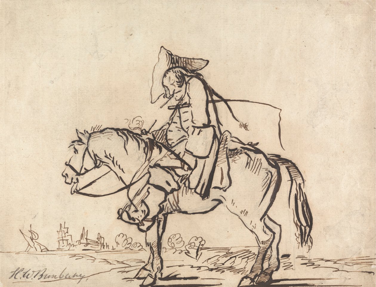 Zlomená trubka od Henry William Bunbury