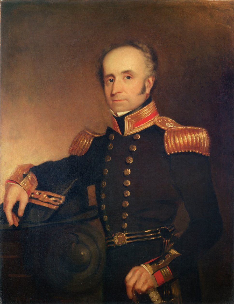 Kapitán Thomas Dickinson (1786-1854) od Henry William Pickersgill