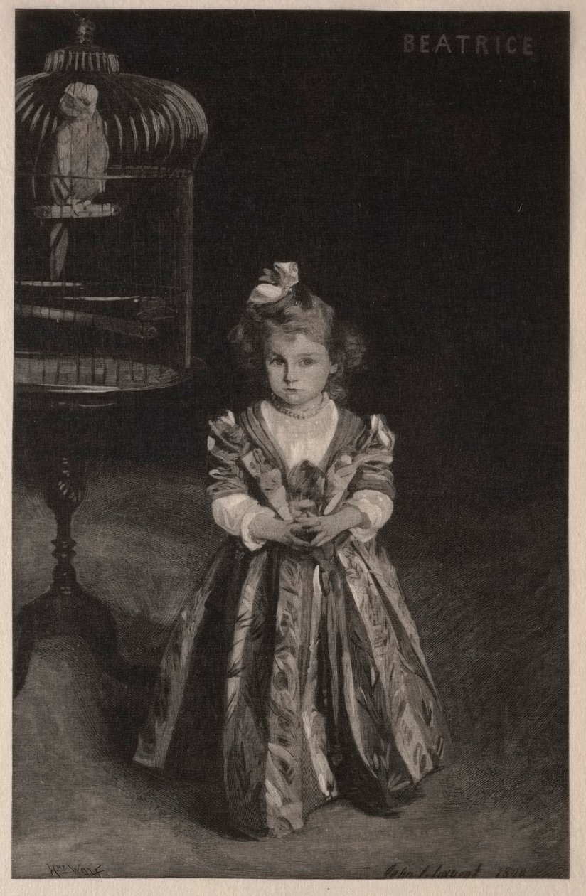 Beatrice Goelet, 1891. od Henry Wolf