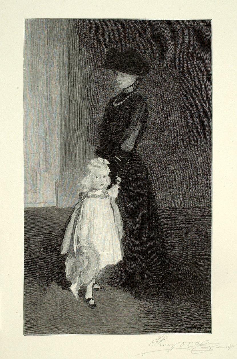Christina (matka a dcera) od Henry Wolf