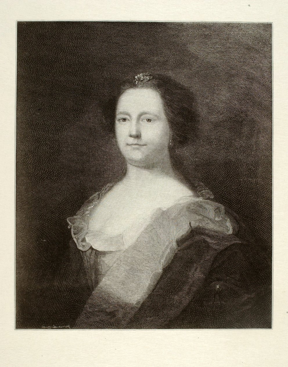 Paní Deborah Franklin od Henry Wolf