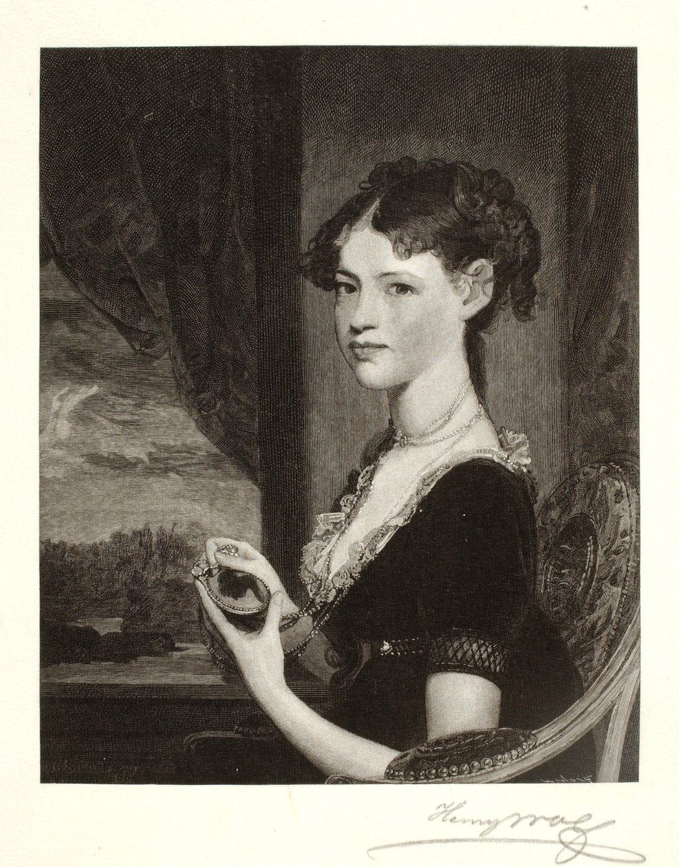 Nancy Peningtonová od Henry Wolf