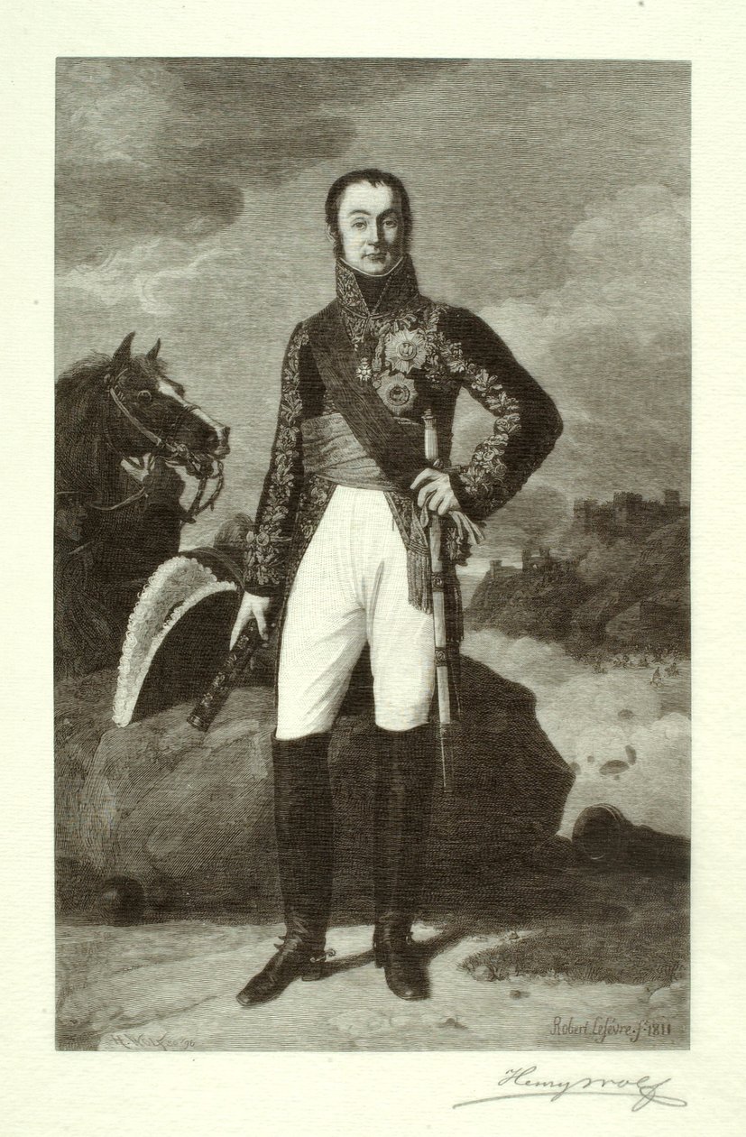 Nicolas Charles Oudinot od Henry Wolf