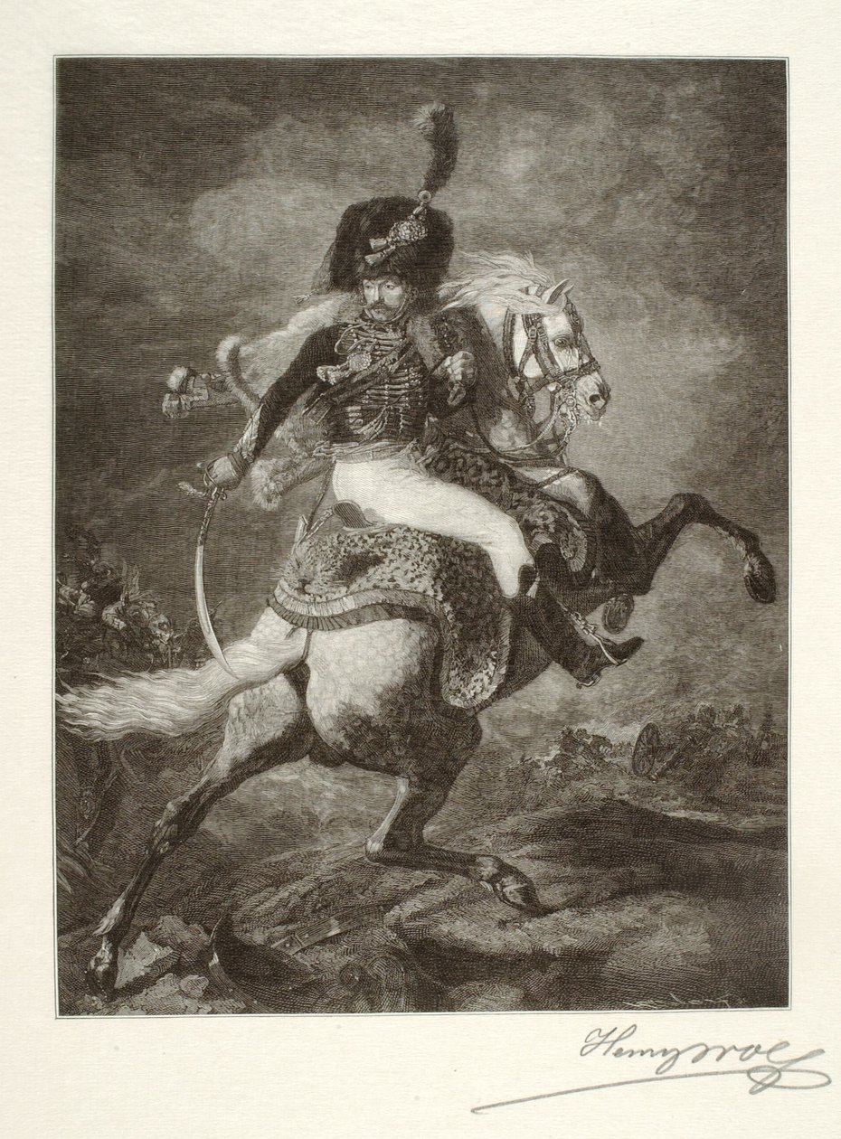Důstojník jízdních chasírů od Henry Wolf