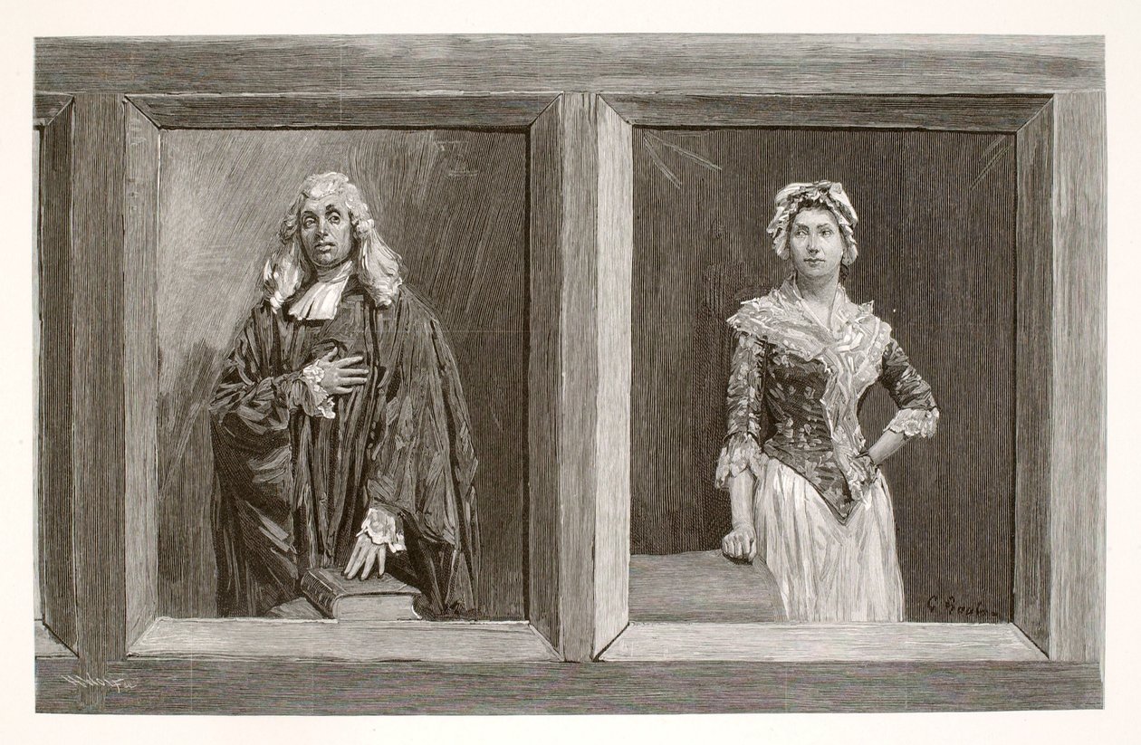 Reverend William Shurtleff a manželka od Henry Wolf