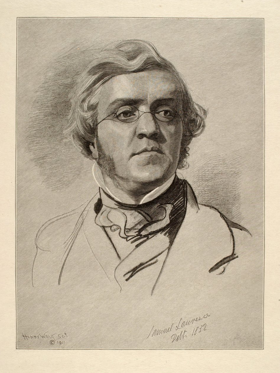 William Makepeace Thackeray od Henry Wolf
