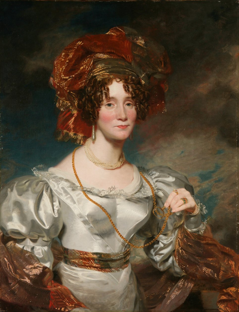 Regency Lady, 1828 od Henry Wyatt