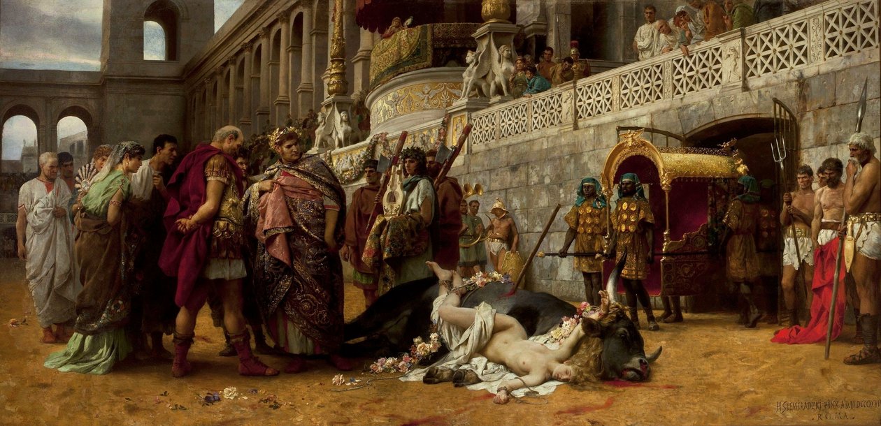 Christian Dirce od Henryk Siemiradzki