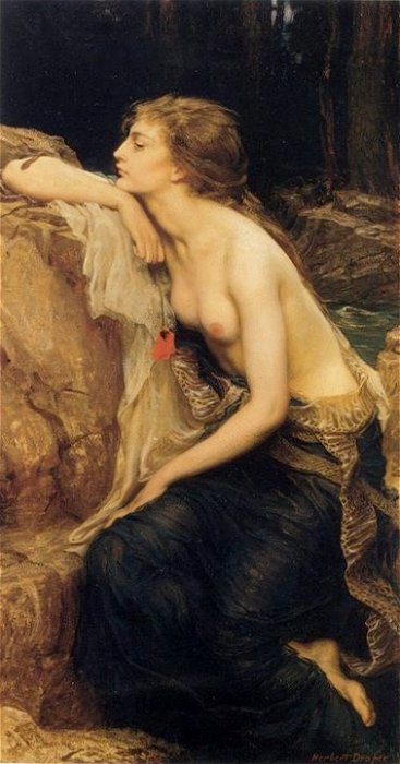 Lamia od Herbert James Draper
