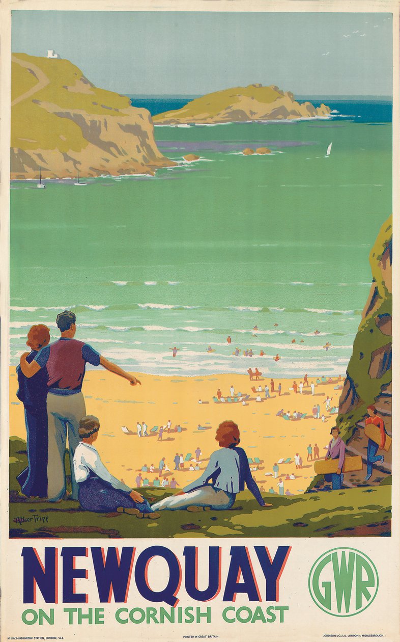 Newquay od Herbert Alker Tripp