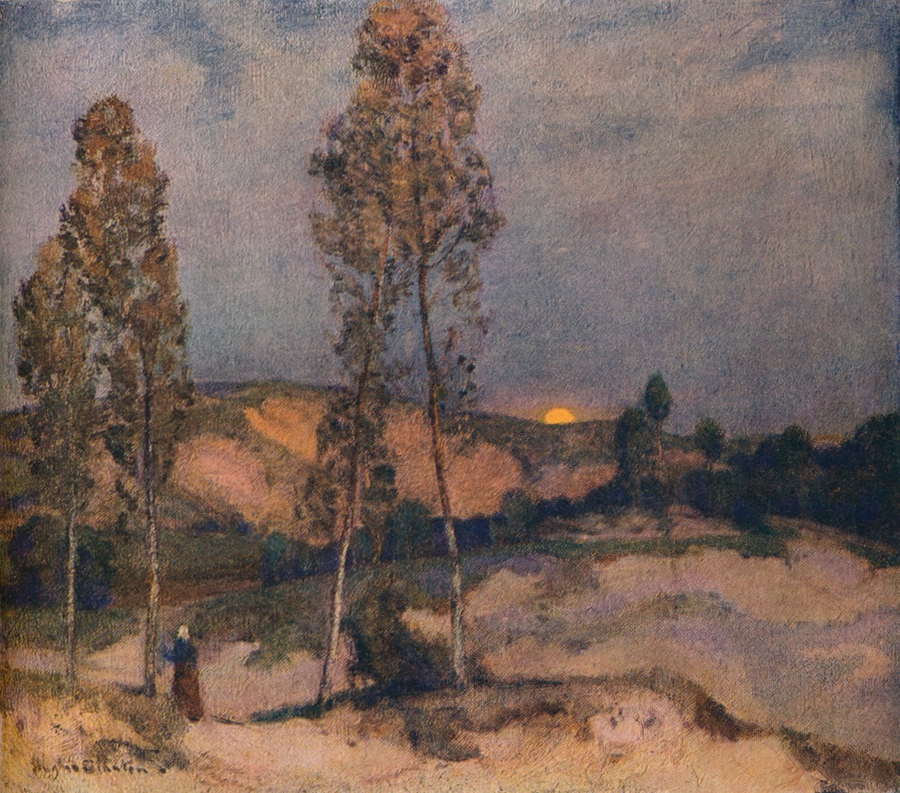 Písečné duny, Pas De Calais, c1900 od Herbert Hughes Stanton