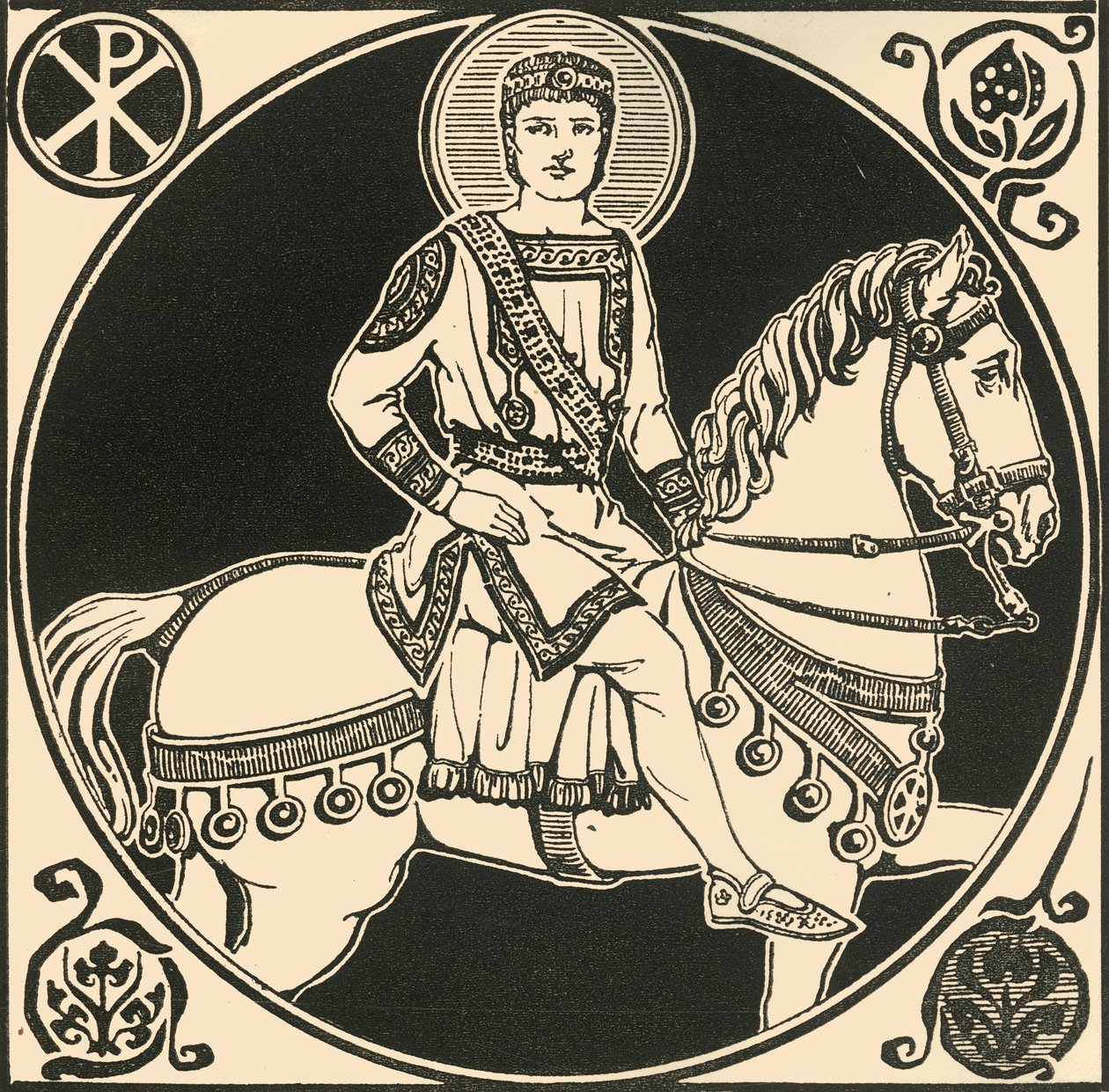 Císař Justinián, 1924. od Herbert Norris