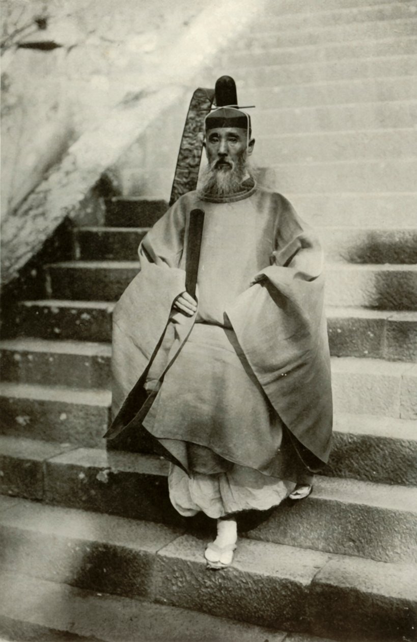 Šintoistický kněz, 1910. od Herbert Ponting
