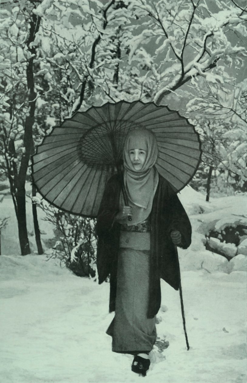 prosince v Japonsku, 1910. od Herbert Ponting