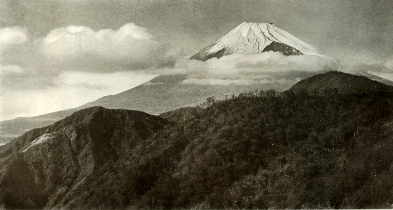 Fuji-san, 1910. od Herbert Ponting