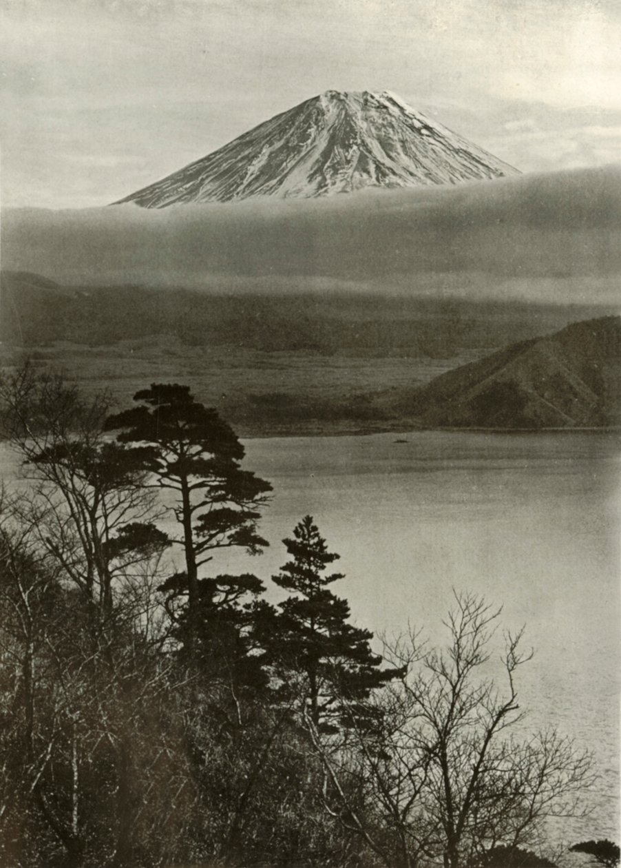 Fuji from Nakano-Kura-Toge, 1910. od Herbert Ponting
