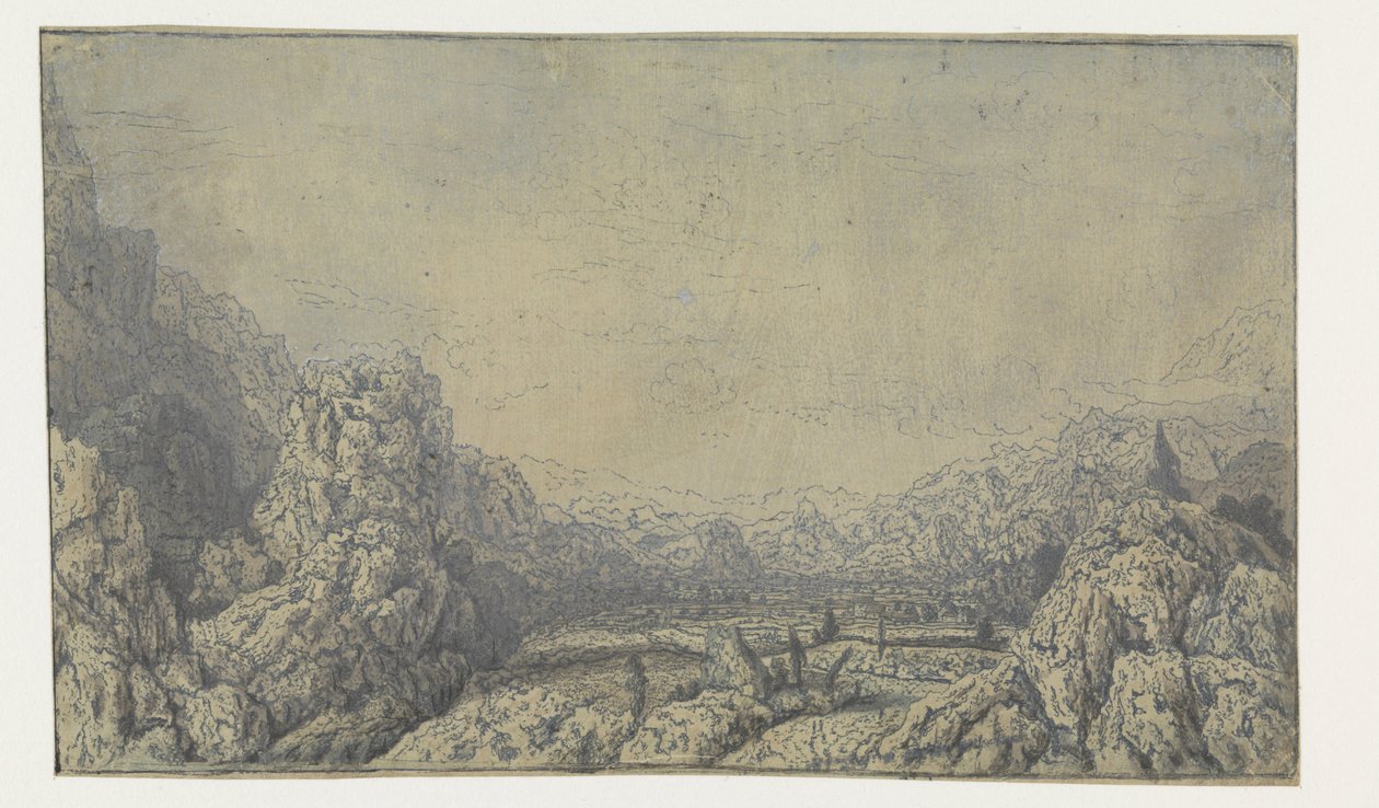 Uzavřené údolí od Hercules Segers