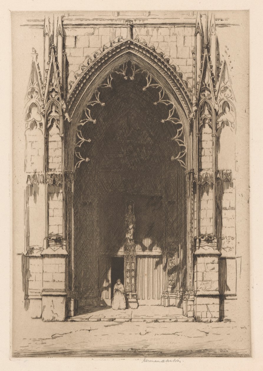 Brána kosmanů, St. Quen od Herman Armour Webster