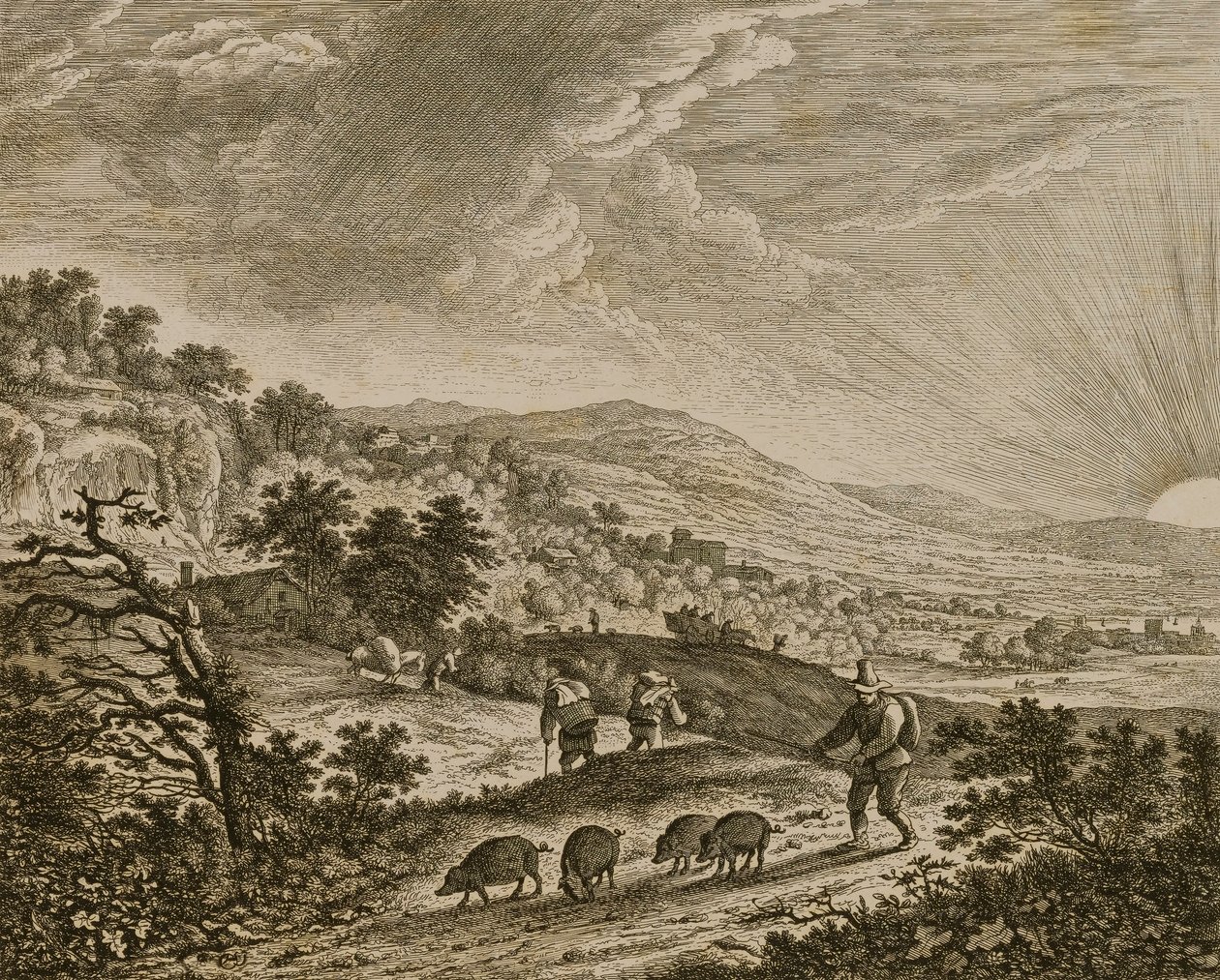 Le Porcher od Herman Saftleven