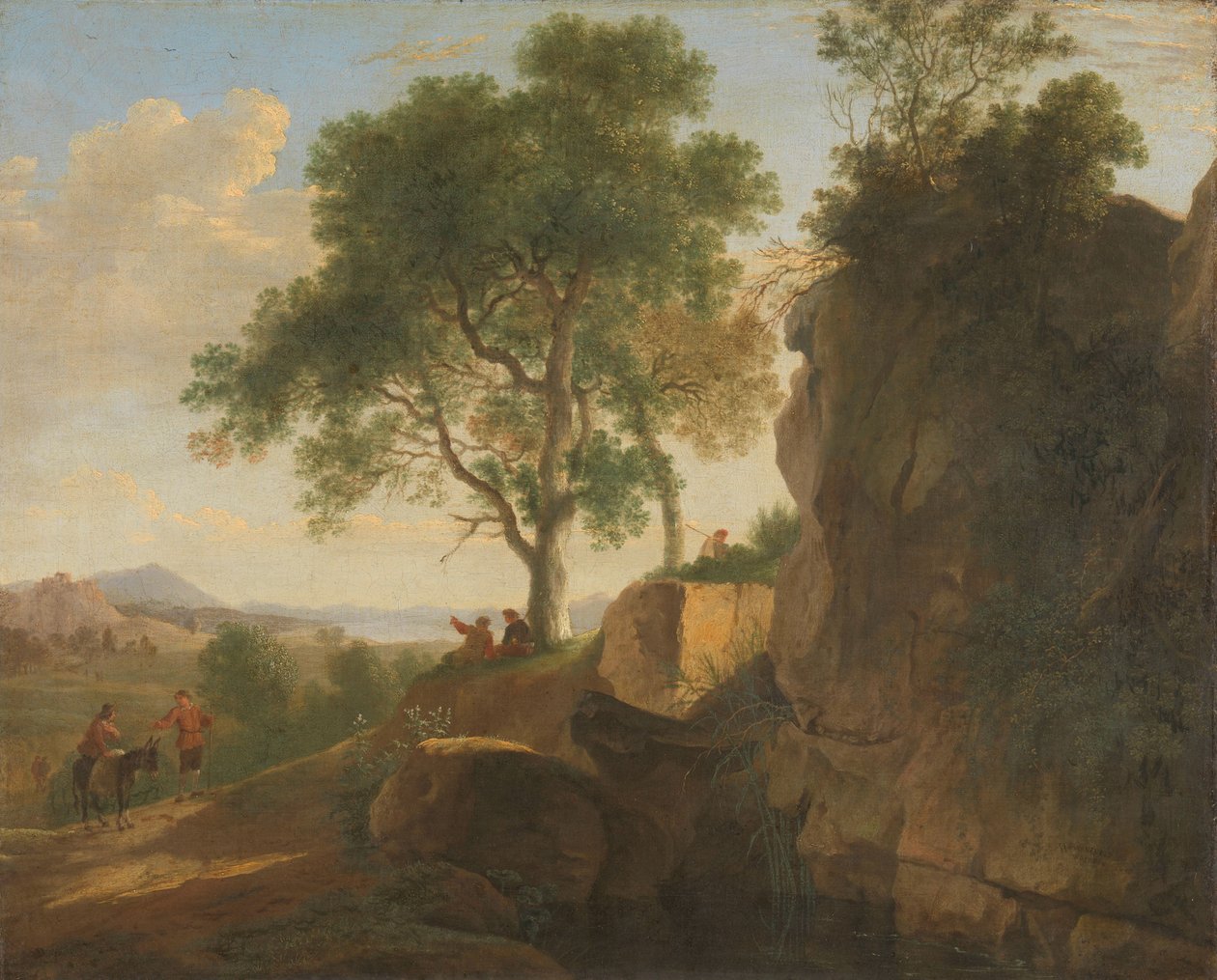 Italská krajina od Herman van Swanevelt