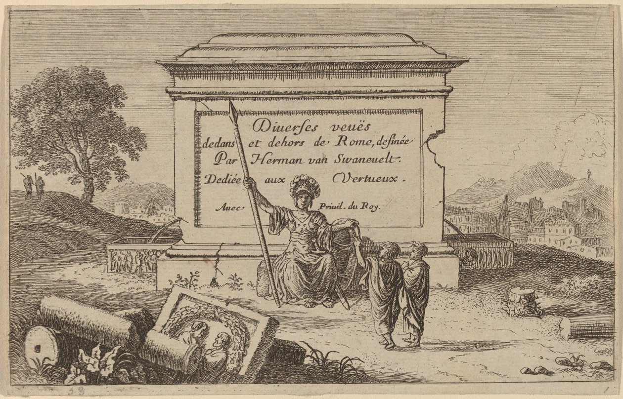 Titulní strana od Herman van Swanevelt
