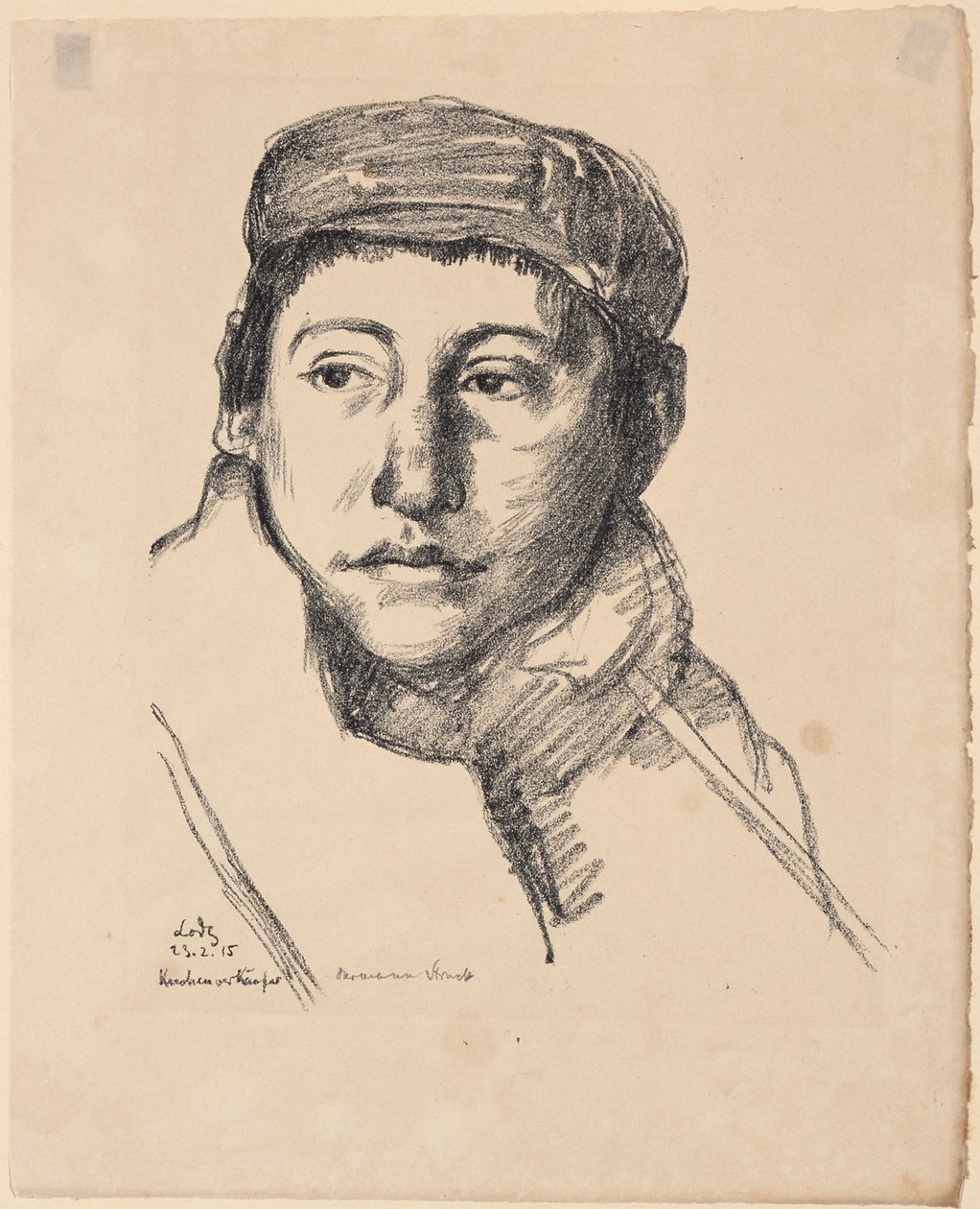 Prodejce dortů v Lodži I. od Hermann Struck