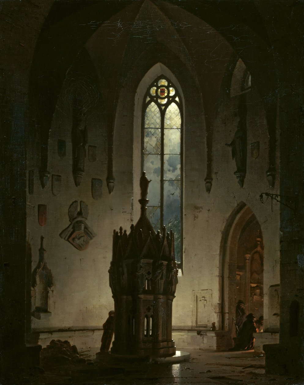 Opuštěná kaple od Hermann Dyck