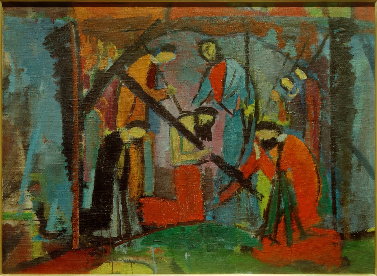 Nesení kříže II od Hermann Stenner