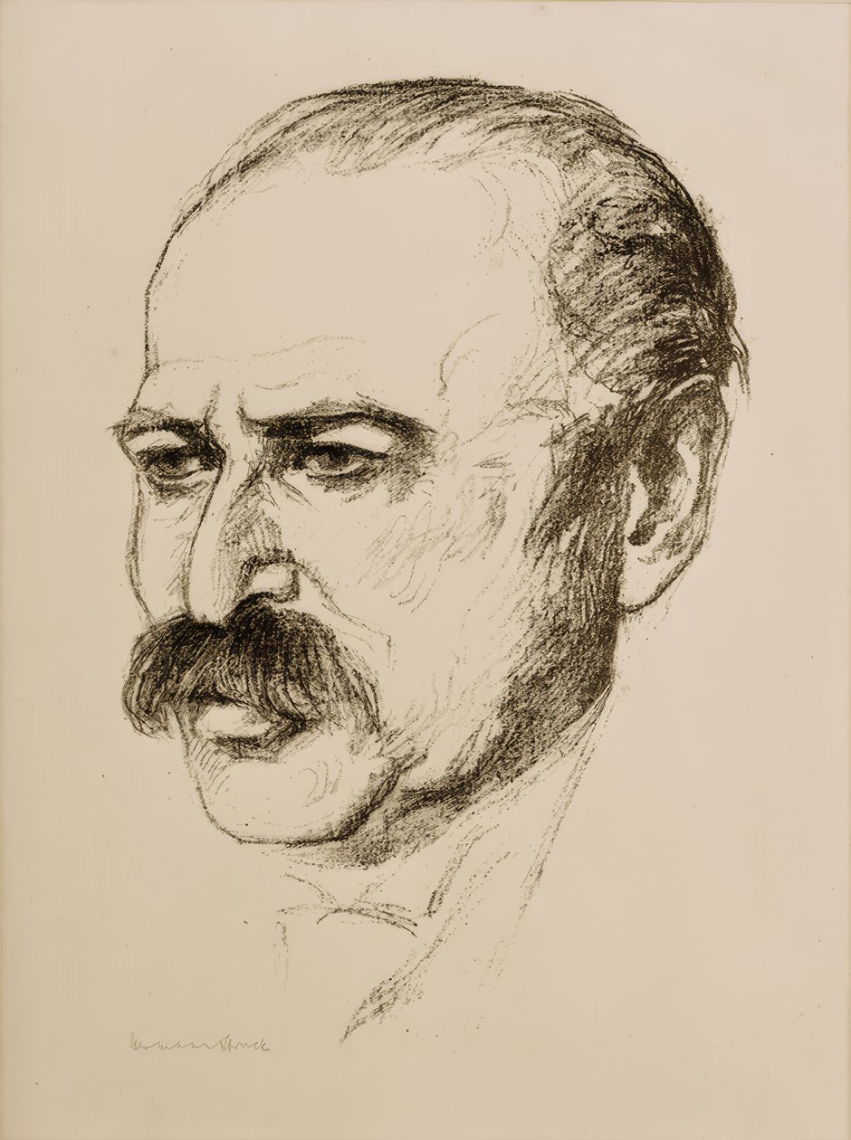 Portrét Malého Uryho od Hermann Struck