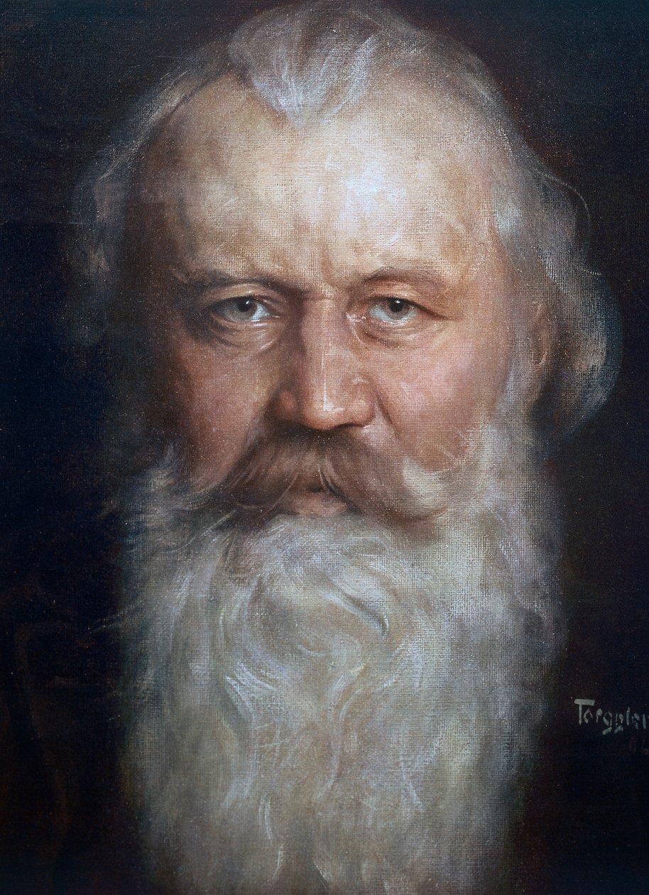 Portrét Johannese Brahmse (Hamburg od Hermann Torggler