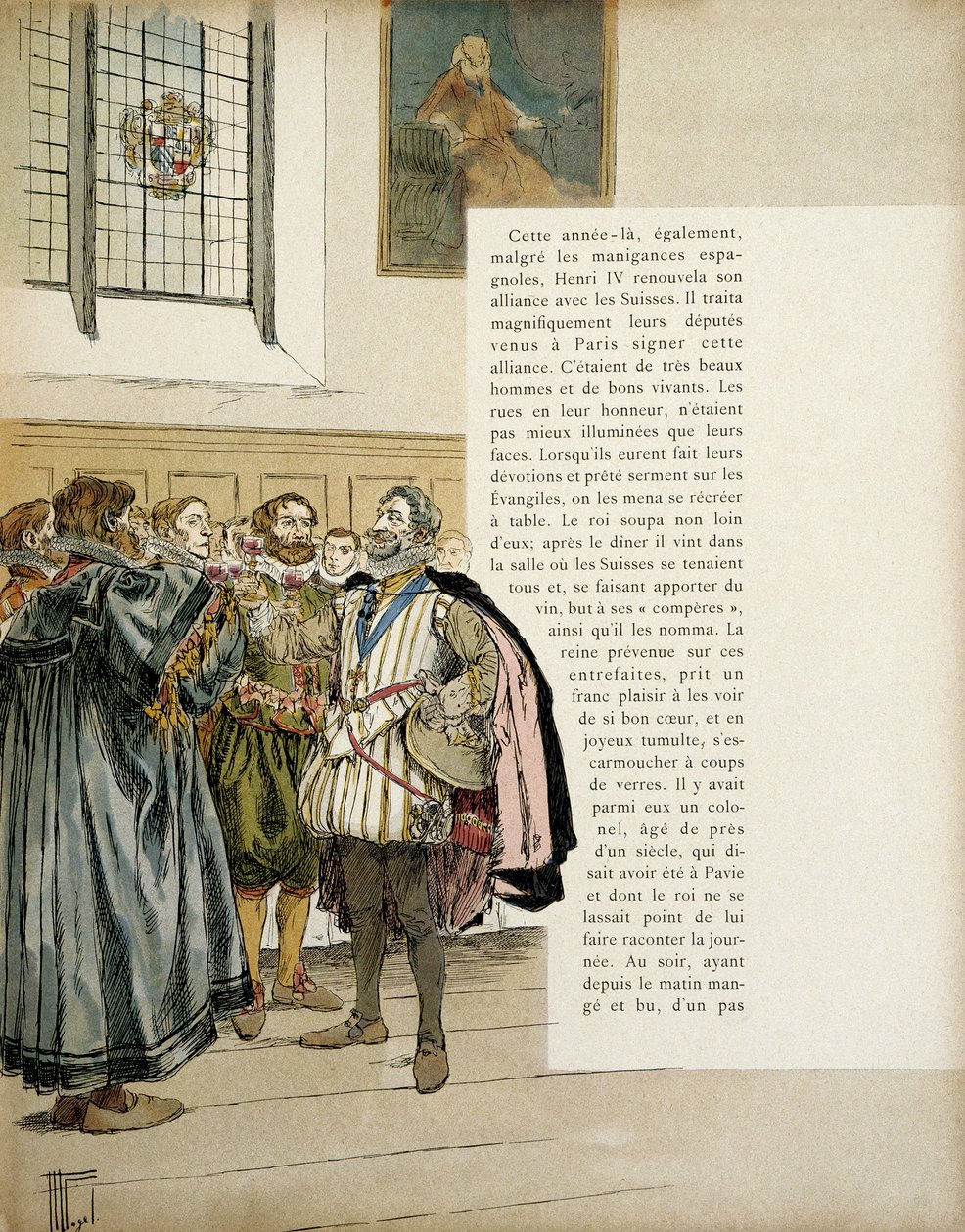 Jindřich IV od Hermann Vogel