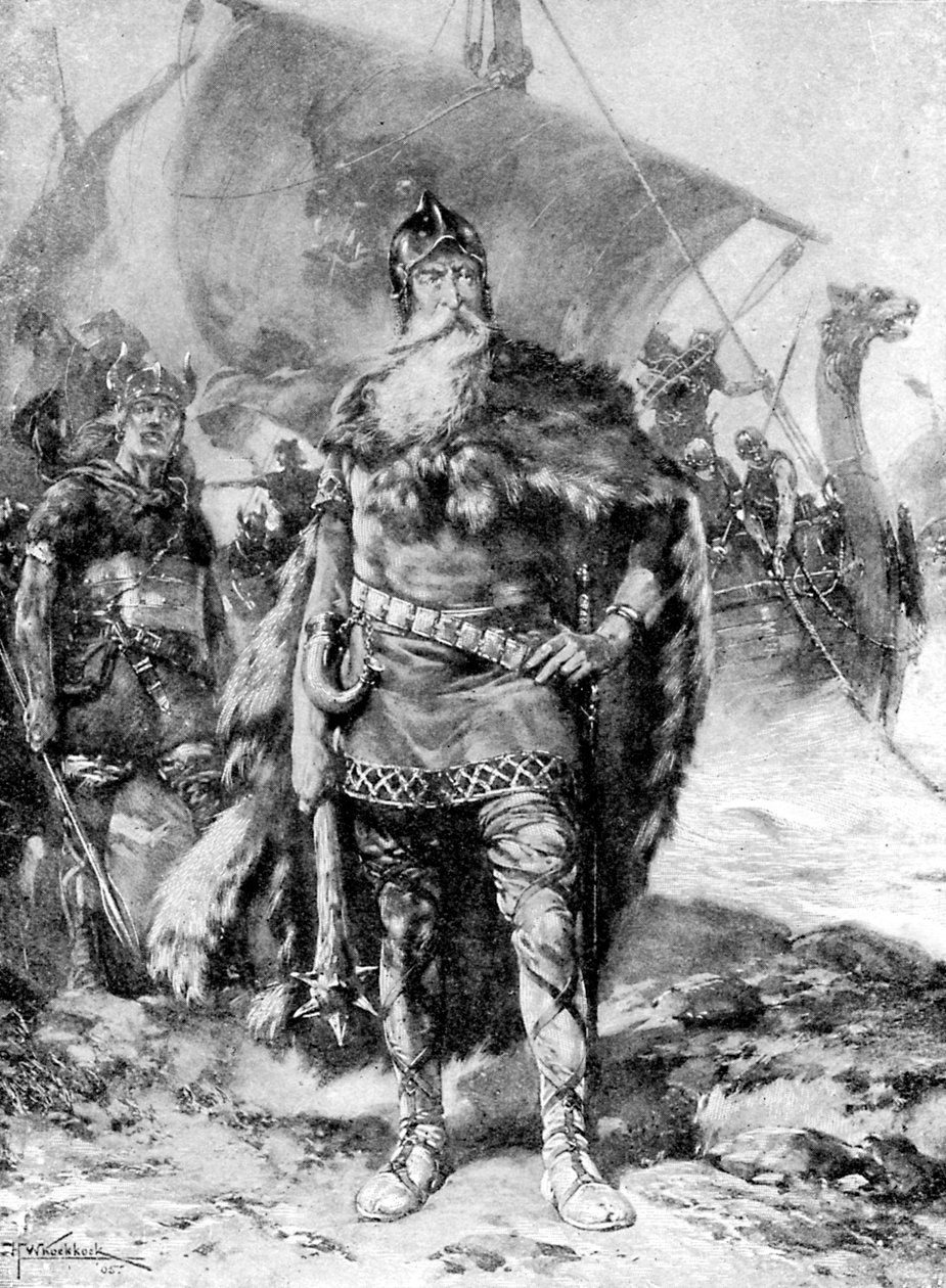 Velký Viking, rok 1920 od Hermanus Koekkoek