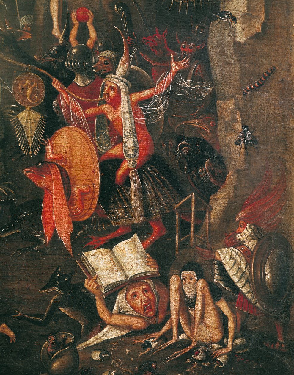 The Inferno (detail) od Herri met de Bles