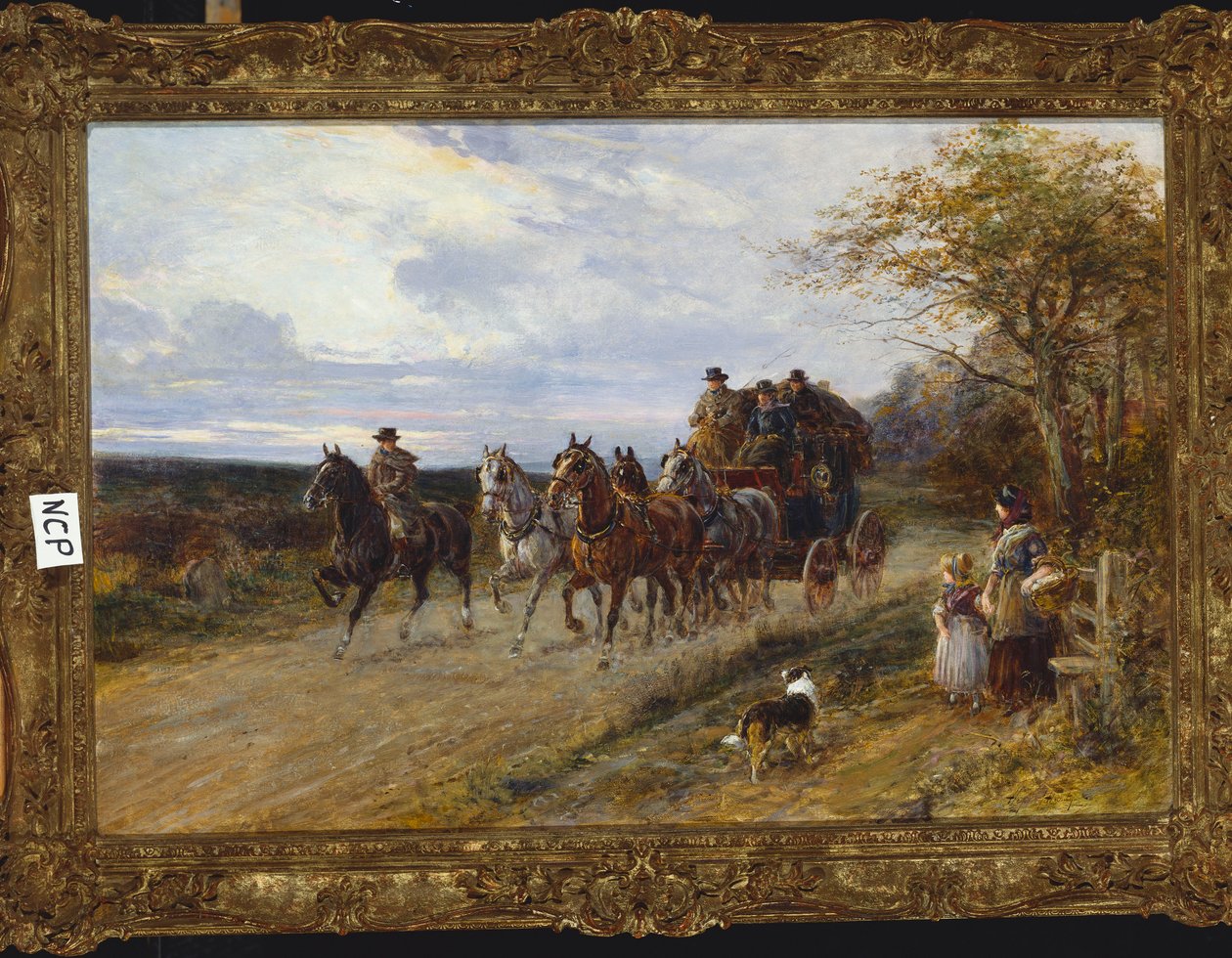 Přijíždějící trenér od Heywood Hardy