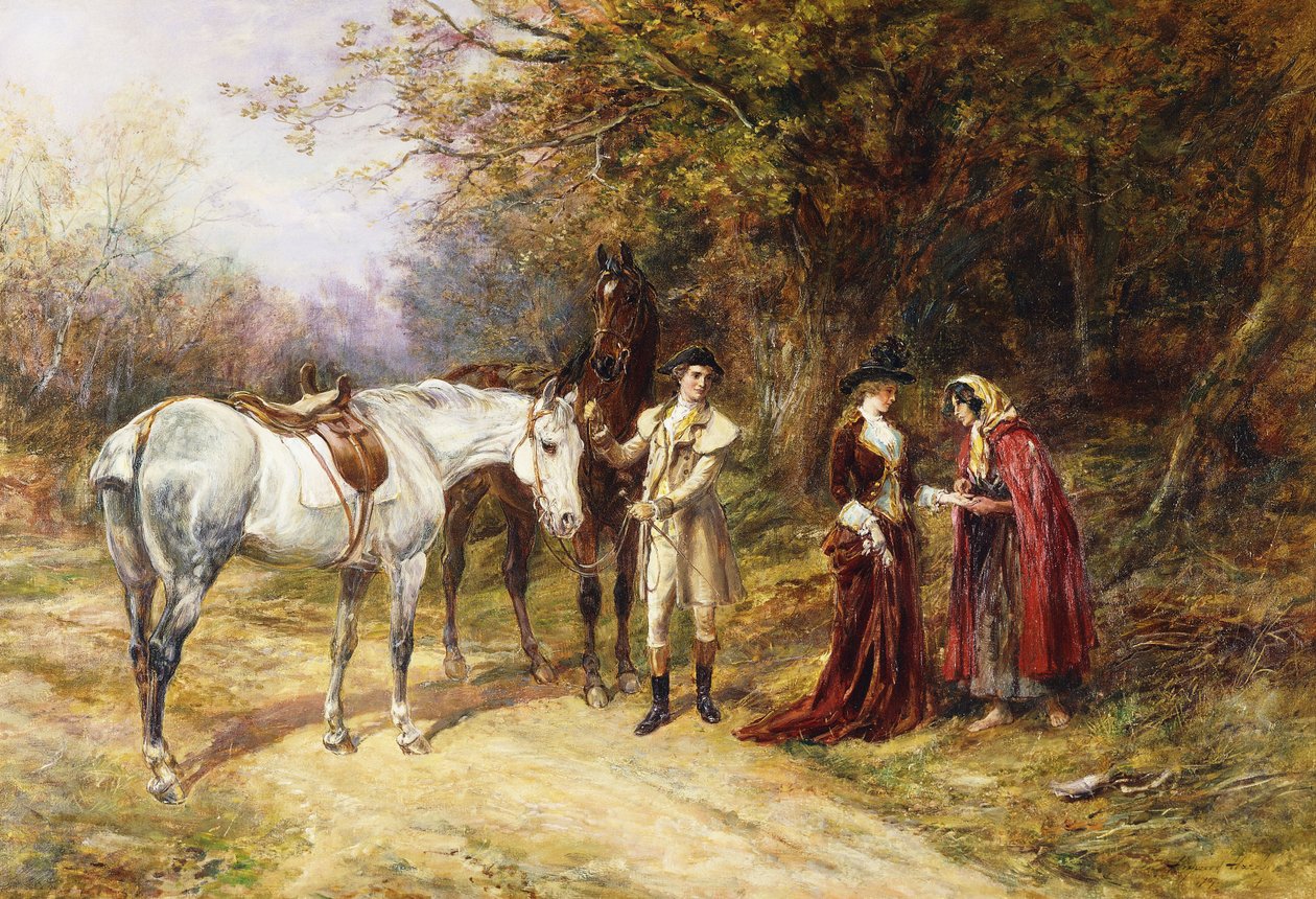 The Fortune Teller, 1907 od Heywood Hardy