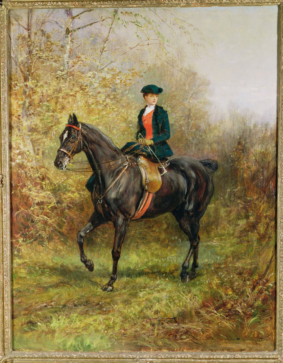 Ranní jízda, 1891 od Heywood Hardy