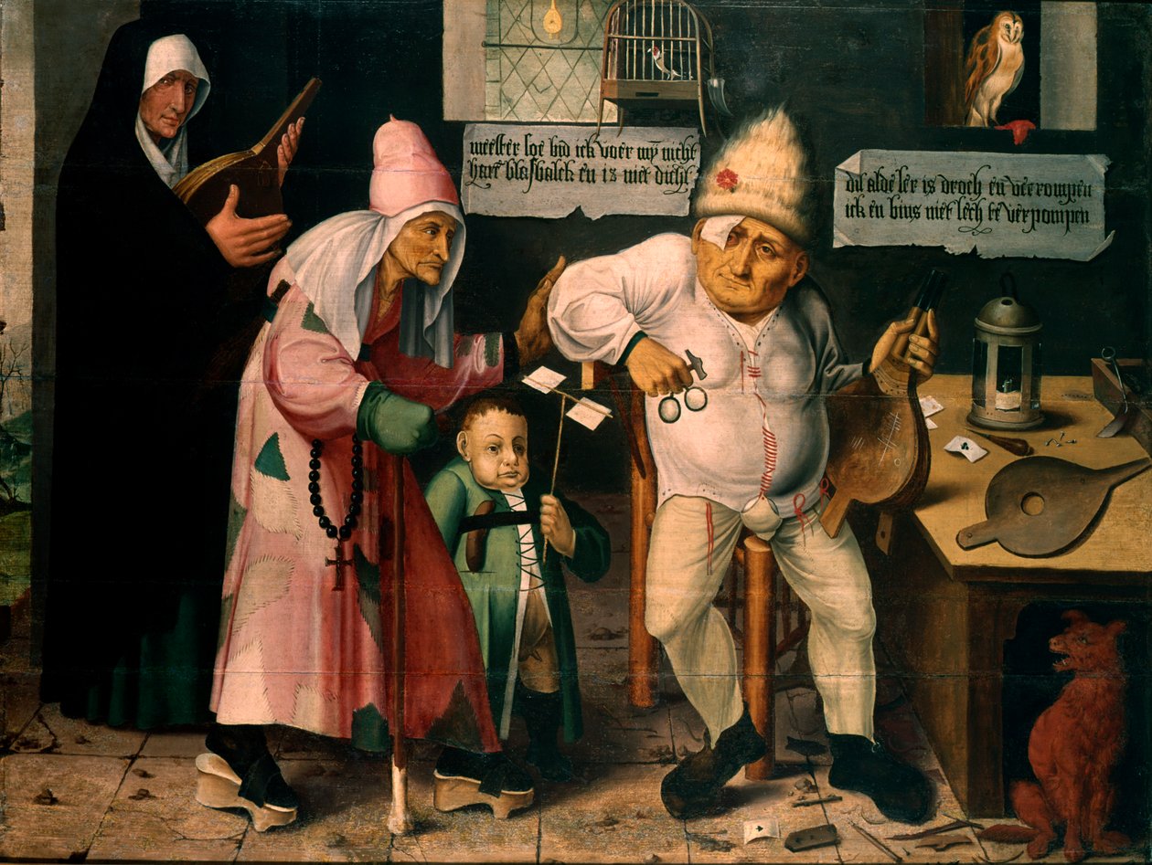 The Bellows Mender od Hieronymous Bosch